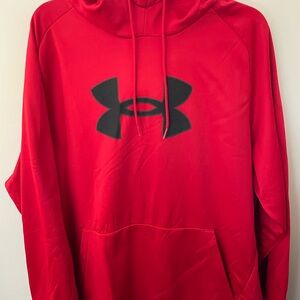 Under Armour Vibrant Red Fleece Hoodie